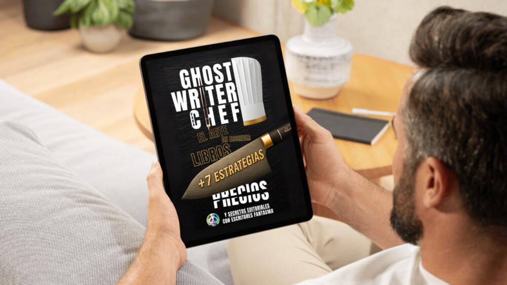“Ghostwriter para Chef: El libro que transformará tu cocina en legado editorial”